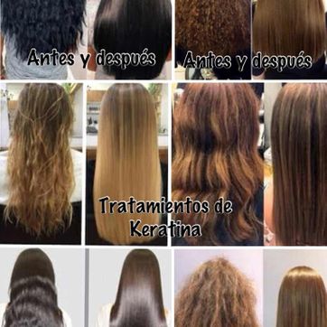 Gina's Hair and Beauty Salón tratamientos para keratina